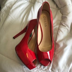 Red pumps!